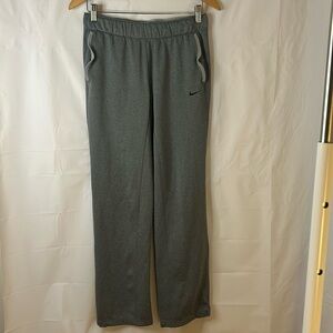 Nike sweatpants men’s size extra small heather grey drawstring leg with pockets